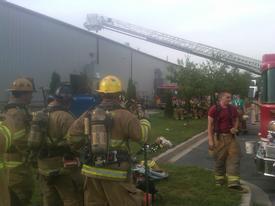 August 2011 - Building Fire - 1600 Back Acre Circle (Mount Airy box 1-3)